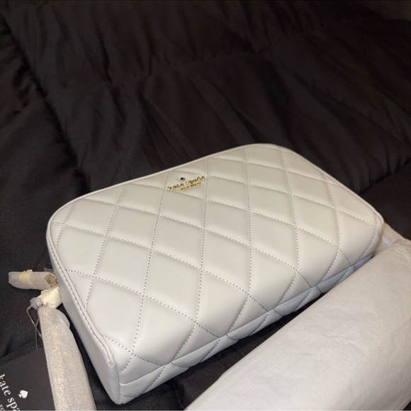Kate Spade White Quilted Crossbody Bag: BRAND NEW WITH TAGS…$360 Retail - Picture 2 of 9